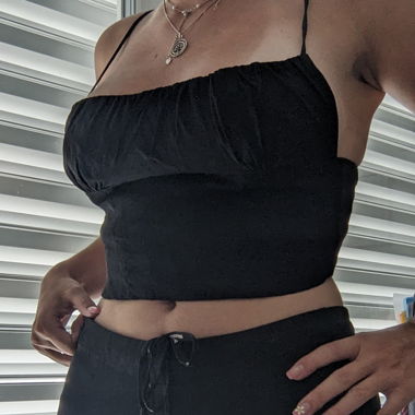 Black Elegán Top 