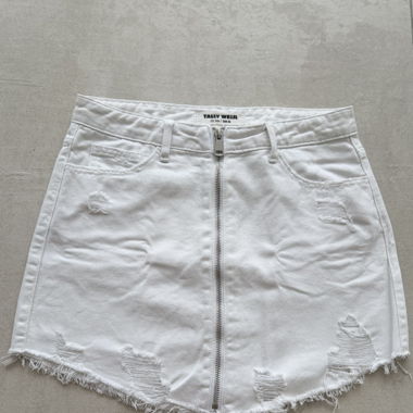 Rock Jeans Tally Weijl 36 weiss