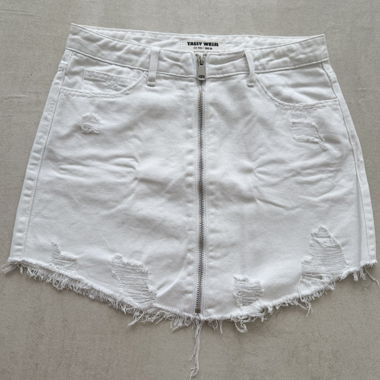Rock Jeans Tally Weijl 36 weiss