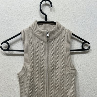 Bershka beige Strickweste