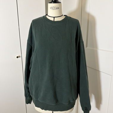 Dunkelgrüner Sweatshirt Pull&Bear