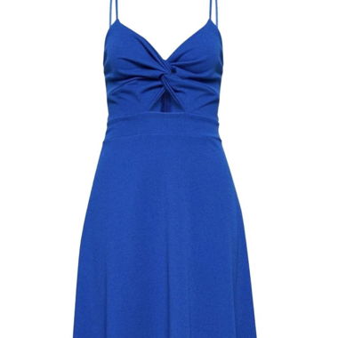 Blaues Abendkleid