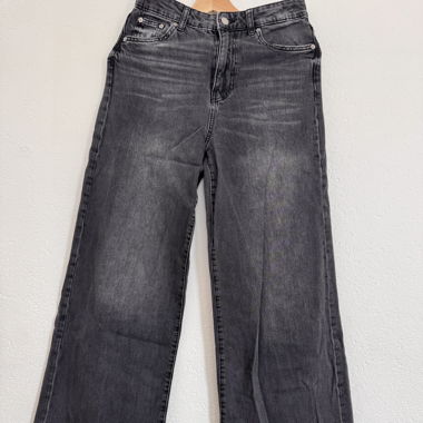 Clockhouse High-Waist-Wide-Leg-Jeans