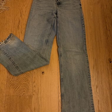 Jeans blu slavati