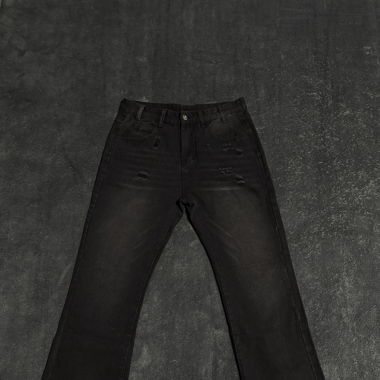 Flared Jeans Black