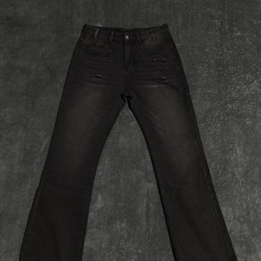 Jeans a zampa nera