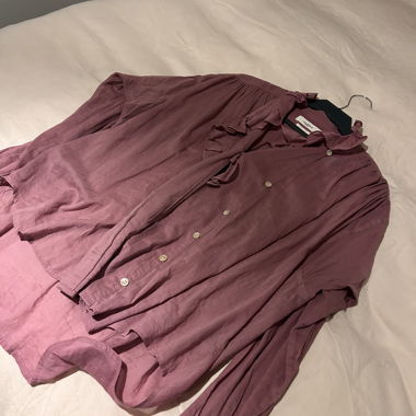 Isabel Marant cotton shirt pink size 40
