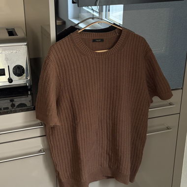 Brown Knit Sweater