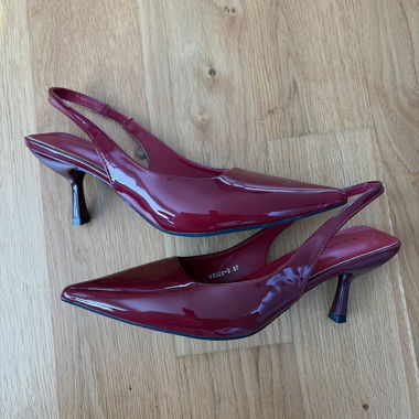 Décolleté Slingback bordeaux