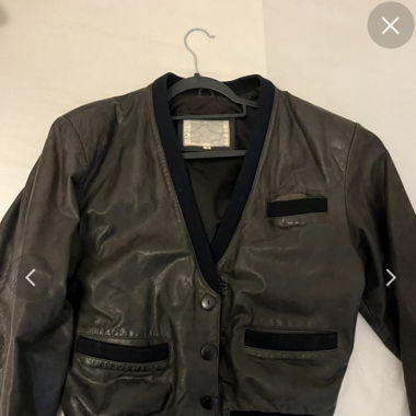 Bomber cuir 