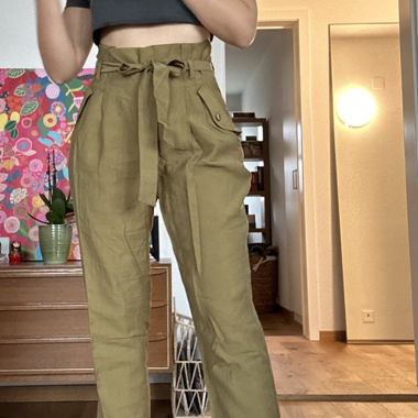 Sommerhose grün / khaki