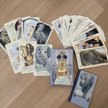 Jeu de cartes Oracle de Mondes de Rêves Mystiques