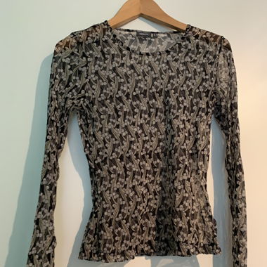 transparente Bluse
