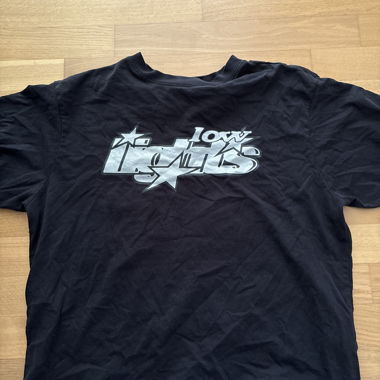 T-shirt Low lights con stampa W sul retro