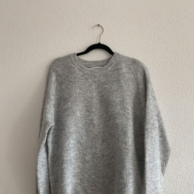 El Corte Inglés grauer Strickpullover Gr. XS