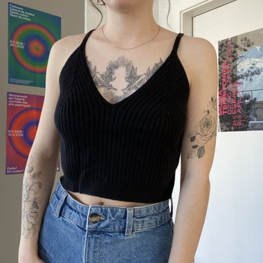 Crochet tank top