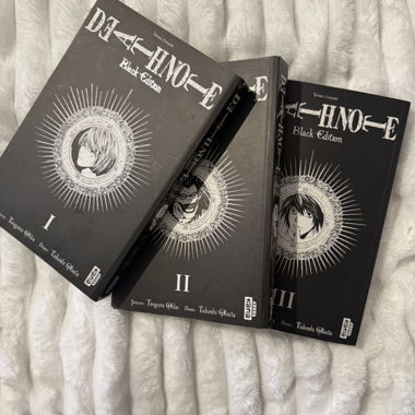Death Note Black Edition tomes 1-3