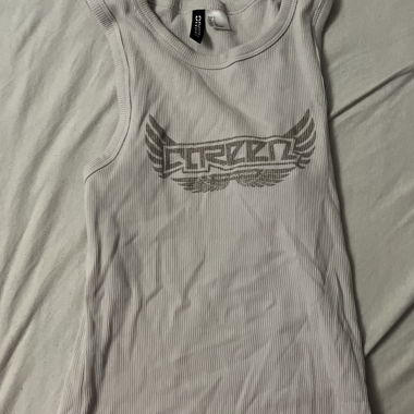 Débardeur côtelé H&M Divided gris S