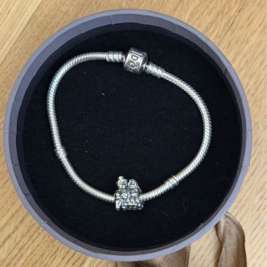 PANDORA Silver Charm Bracelet