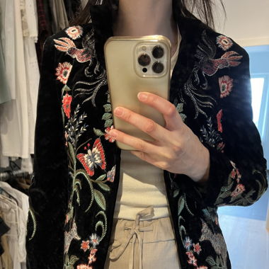 Bestickter Blazer