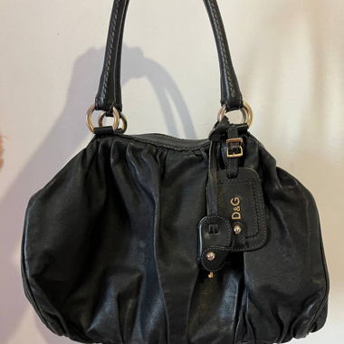 d&g dolce gabbana bag black vintage 