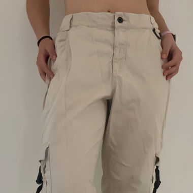 Clockhouse Beige Cargo Pants