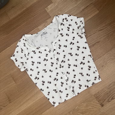 T-Shirt mit Blumenmuster