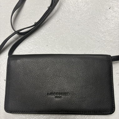 Liebeskind Clutch Crossbody Leder schwarz