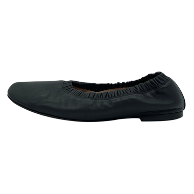 Stuart Weitzman Leather Ballerina EU 39 Black