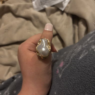 Bague dorée 