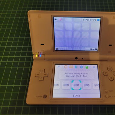 Nintendo DSi plus Spiele installiert