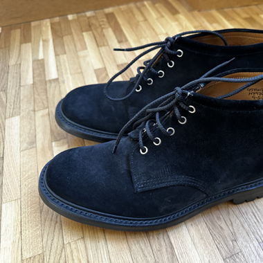 Trickers x Margaret Howell Black Suede Boots 