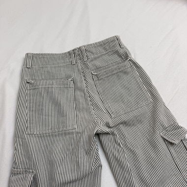 Pantalon cargo rayé