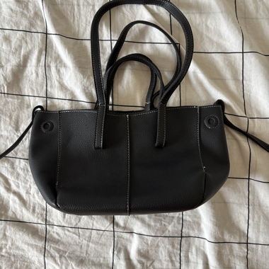 Black Tote Handbag