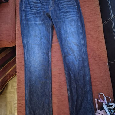 Jeans denim bleu