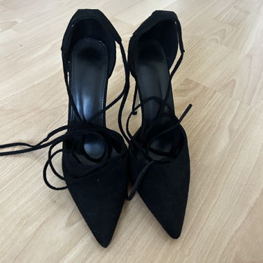 Black High Heels, Size 37