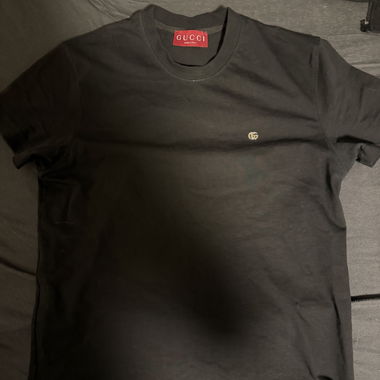 T-shirt noir Gucci