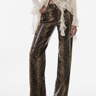 Pantalon simili cuir 