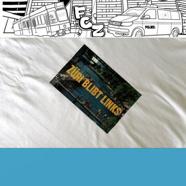 « züri blibt links » Graphic T-shirt