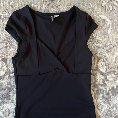 Black Women’s Wrap-Style Top