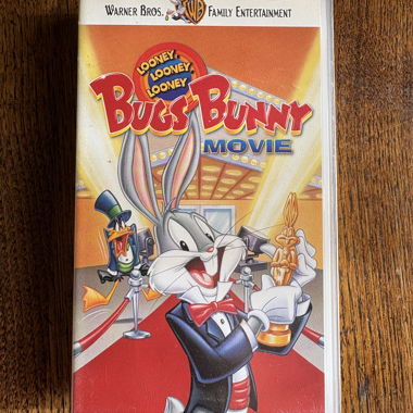VHS Bugs Bunny Movie