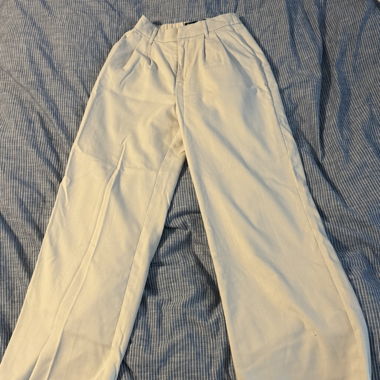 Beige Damen Chinohose