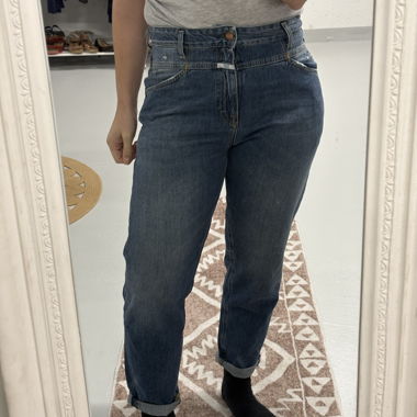 Closed tappered Jeans blau 28 Momfit