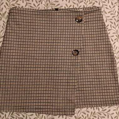 Checked mini skirt by Studio