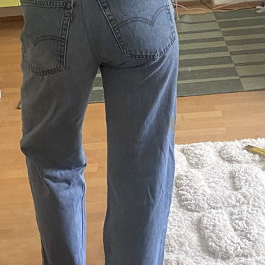 Levis high waist wide leg, gr. waist 28