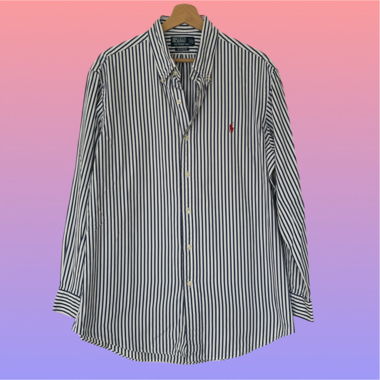 Camicia Ralph Lauren a righe blu