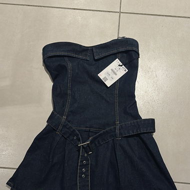 Jeans mini dress