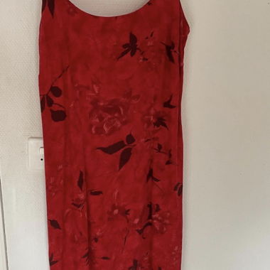 Red Spaghetti Strap Dress Size M