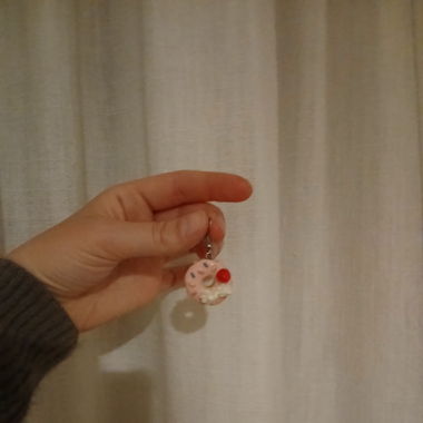Boucles d'oreilles donuts