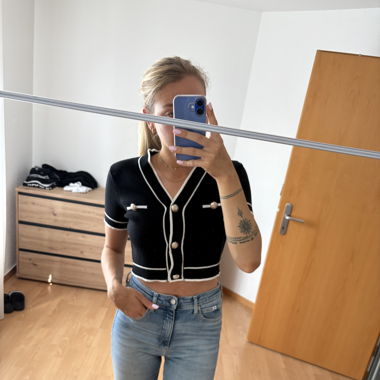 Elegantes Crop Top